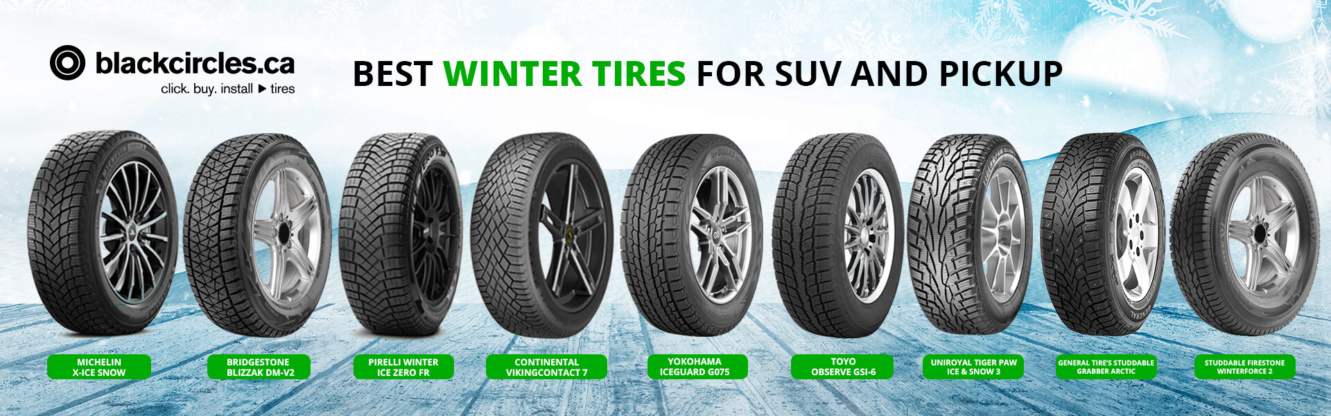 Best SUV Winter Tires 20232024 SUV Snow Tires Blackcircles.ca